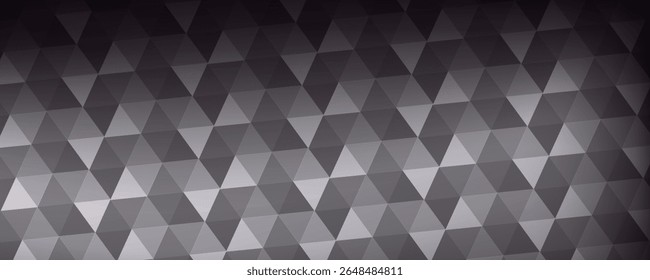 Modelo poligonal abstrato vetor preto escuro. Ilustração abstrata brilhante com um design elegante. Um modelo completamente novo para o seu design de negócios.
