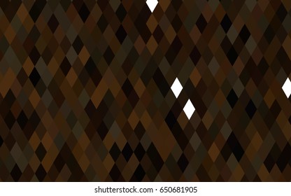 Dark Black vector abstract polygonal pattern. A completely new color illustration in a vague style. A new texture for your design.