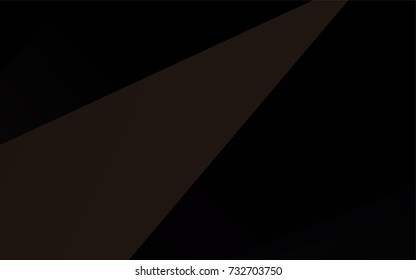 Dark Black vector abstract polygonal pattern. Shining colored illustration in a brand-new style. A completely new design for your business.