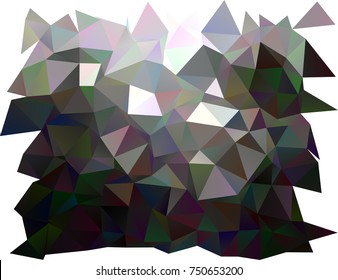Dark Black vector abstract polygonal template. Modern geometrical abstract illustration with gradient. The elegant pattern can be used as part of a brand book.