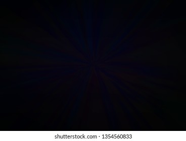 Dark Black vector abstract template. Colorful illustration in blurry style with gradient. Brand new design for your business.