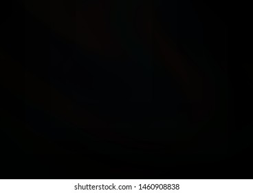 Dark Black vector abstract template. Modern geometrical abstract illustration with gradient. The elegant pattern for brand book.