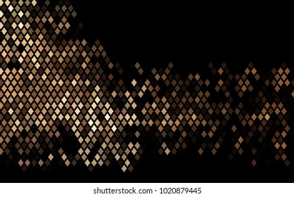 Dark Black vector abstract textured polygonal background. Blurry rectangular design. The pattern with repeating rectangles can be used for background.