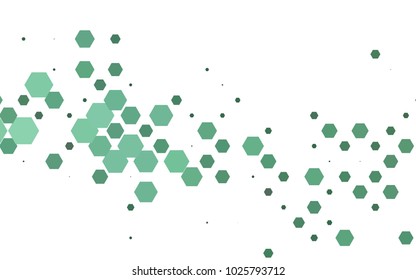 Dark Black vector abstract textured polygonal background. Brand-new blurry hexagonal design. Pattern can be used for background.