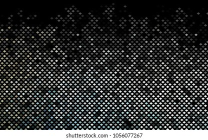 Dark Black vector abstract textured polygonal background. Blurry rectangular design. The pattern with repeating rectangles can be used for background.
