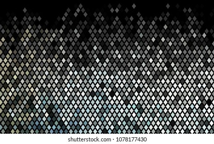 Dark Black vector abstract textured polygonal background. Blurry rectangular design. The pattern with repeating rectangles can be used for background.