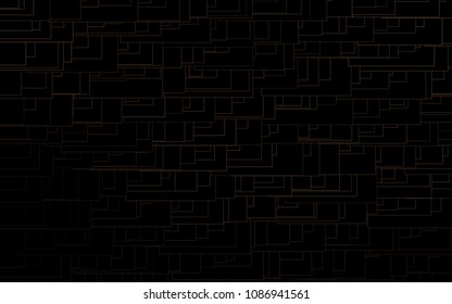 Dark Black vector abstract textured polygonal background. Blurry rectangular design. The pattern with repeating rectangles can be used for background.