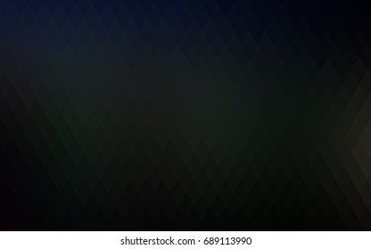 Dark Black vector abstract textured polygonal background. Blurry rectangular design. The pattern with repeating rectangles can be used for background.