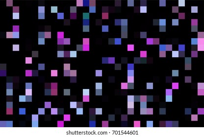 Dark Black vector abstract textured polygonal background. Blurry rectangular design. The pattern with repeating rectangles can be used for background.
