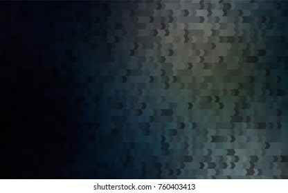 Dark Black vector abstract textured polygonal background. Blurry rectangular design. The pattern with repeating rectangles can be used for background.