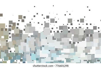 Dark Black vector abstract textured polygonal background. Blurry rectangular design. The pattern with repeating rectangles can be used for background.