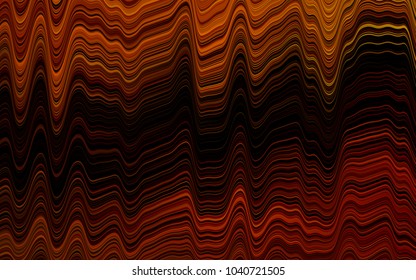 Dark Black vector background with abstract lines. Brand-new colored illustration in marble style with gradient. The template for cell phone backgrounds.