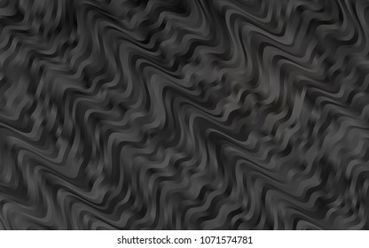 Dark Black vector background with abstract lines. Geometric illustration in marble style with gradient.  A new texture for your  ad, booklets, leaflets.