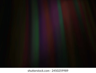 Dark Black vector background with abstract lines. An elegant bright illustration with gradient. The elegant pattern for brand book.