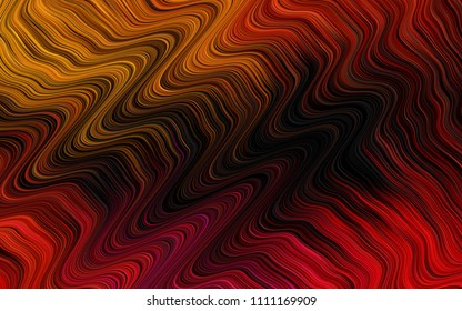 Dark Black vector background with bubble shapes. Brand new colored illustration in marble style with gradient. A completely new template for your business design.