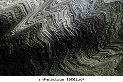 Dark Black vector background with bubble shapes. Creative geometric illustration in marble style with gradient. Marble style for your business design.