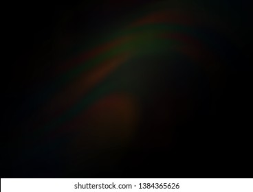 Dark Black vector background with bubble shapes. Shining illustration, which consist of blurred lines, circles. A completely new marble design for your business.