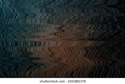 Dark Black vector background with curved circles. A vague circumflex abstract illustration with gradient. The elegant pattern for brand book.