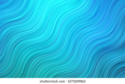 Dark Black vector background with lamp shapes. Colorful abstract illustration with gradient lines. The elegant pattern for brand book.