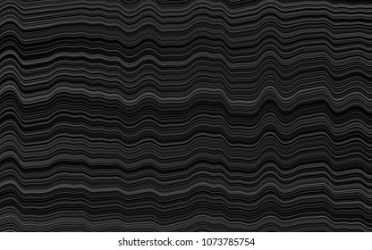 Dark Black vector background with lamp shapes. Creative illustration in halftone marble style with gradient. New composition for your brand book.