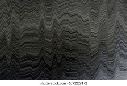 Dark Black vector background with lava shapes. A completely new color illustration in marble style. The elegant pattern for brand book.