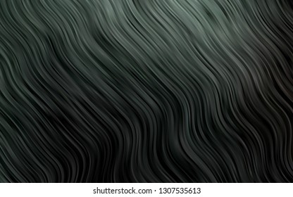 Dark Black vector background with lava shapes. Geometric illustration in marble style with gradient.  Brand new design for your ads, poster, banner.