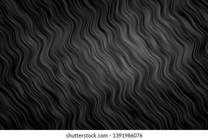 Dark Black vector background with lava shapes. Creative illustration in halftone marble style with gradient. Marble design for your web site.