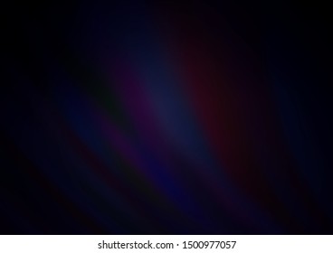 Dark Black vector background with lava shapes. Colorful illustration in abstract marble style with gradient. Marble style for your business design.