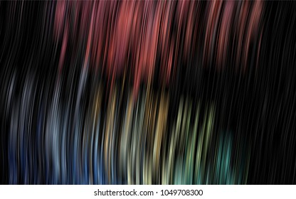 Dark Black vector background with liquid shapes. Brand-new colored illustration in marble style with gradient. The best blurred design for your business.
