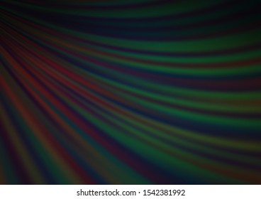 Dark Black vector background with liquid shapes. A completely new color illustration in marble style. A new texture for your  ad, booklets, leaflets.