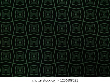 Dark Black vector background with straight lines. Modern geometrical abstract illustration with staves. Best design for your ad, poster, banner.