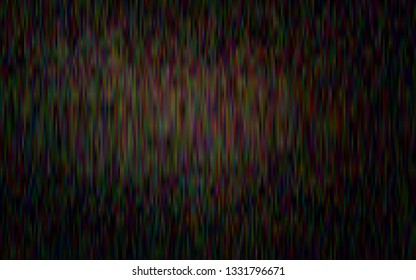 Dark Black vector background with straight lines. Decorative shining illustration with lines on abstract template. Best design for your ad, poster, banner.