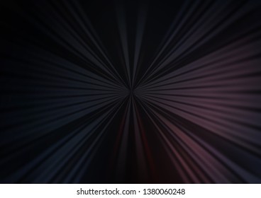 Dark Black vector background with straight lines. Modern geometrical abstract illustration with staves. Pattern for ads, posters, banners.