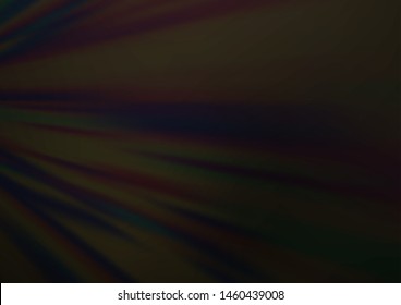 Dark Black vector background with straight lines. Modern geometrical abstract illustration with staves. Pattern for websites, landing pages.