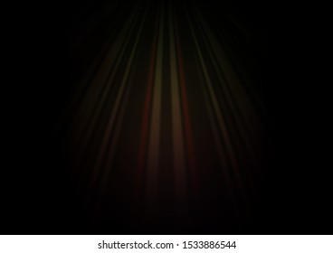 Dark Black vector background with straight lines. Blurred decorative design in simple style with lines. Backdrop for TV commercials.