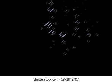 Dark Black vector background with straight lines. Modern geometrical abstract illustration with staves. Pattern for websites, landing pages.