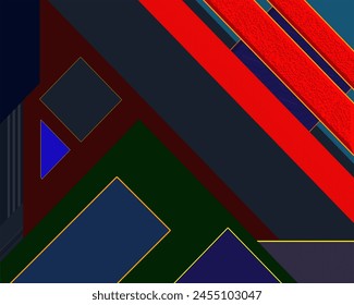 Dark Black vector background with straight lines. Shining colored illustration with rounded stripes. The template can be used as a background.