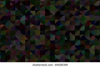 Dark Black vector banner with circles, spheres. Abstract spots. Background of Art bubbles in halftone style with colored gradient. Dark Black vector banner with circles, spheres. Abstract spots. Background of Art bubbles in halftone style with colored gradient.