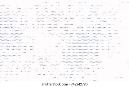 Dark Black vector banner with circles, spheres. Abstract spots. Background of Art bubbles in halftone style with colored gradient.