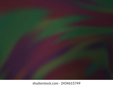 Dark Black vector blur pattern. Colorful illustration in blurry style with gradient. Brand new style for your business design.