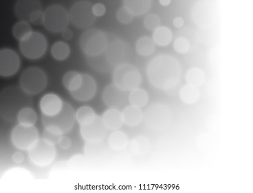 Dark Black vector blurred background. Colorful abstract illustration with gradient. Brand new design for your business.