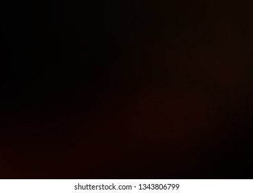 Dark Black vector blurred background. An elegant bright illustration with gradient. The template can be used for your brand book.