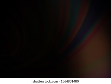 Dark Black vector blurred background. A vague abstract illustration with gradient. A new texture for your design.