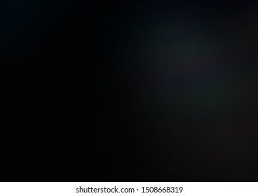 Dark Black vector blurred background. A vague abstract illustration with gradient. The template for backgrounds of cell phones.