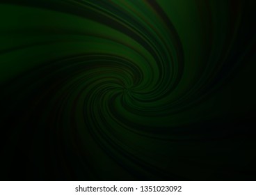 Dark Black vector blurred bright pattern. An elegant bright illustration with gradient. A completely new template for your design.