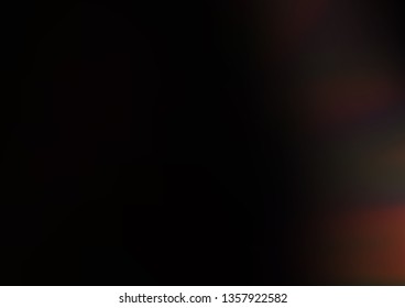 Dark Black vector blurred bright background. A vague abstract illustration with gradient. A completely new design for your business.