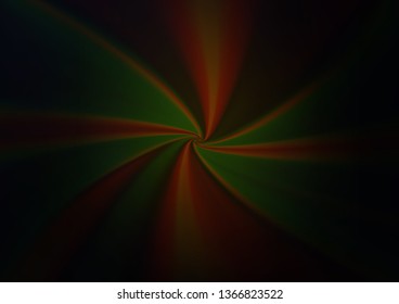 Dark Black vector blurred bright template. Modern geometrical abstract illustration with gradient. A completely new design for your business.