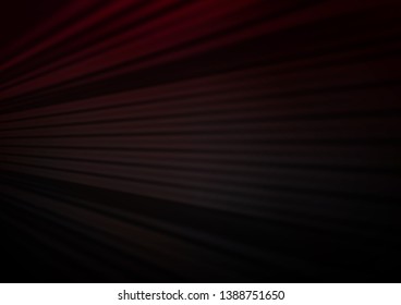 Dark Black vector blurred bright template. Colorful illustration in abstract style with gradient. The blurred design can be used for your web site.