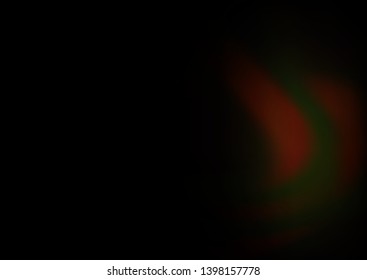Dark Black vector blurred bright pattern. An elegant bright illustration with gradient. A new texture for your design.