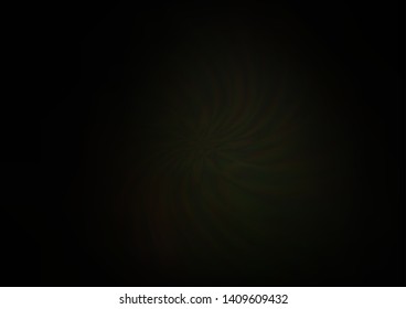 Dark Black vector blurred bright template. Colorful abstract illustration with gradient. A completely new design for your business.